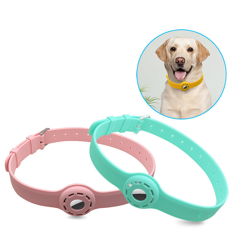 Pet Collar Anti-lost Silicone Airtags Tracker